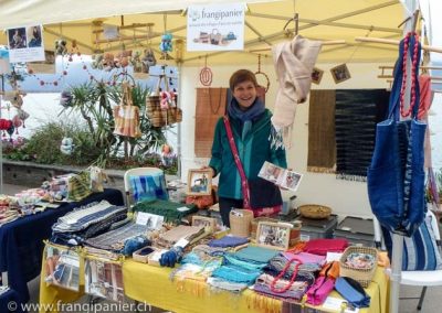 Votre stand Frangipanier artisanat du commerce équitable sur les marchés de Suisse-Romande - 2